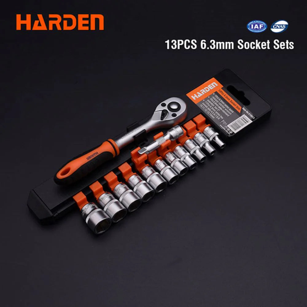 Harden-13-Pcs-3/8-Drive-Socket-Set-510015